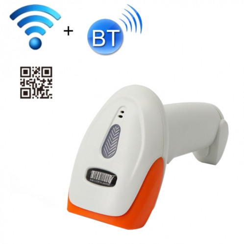 Scanner de codes-barres laser SYCREADER Supermarket, modèle : sans fil bidimensionnel + Bluetooth SH6305661-36